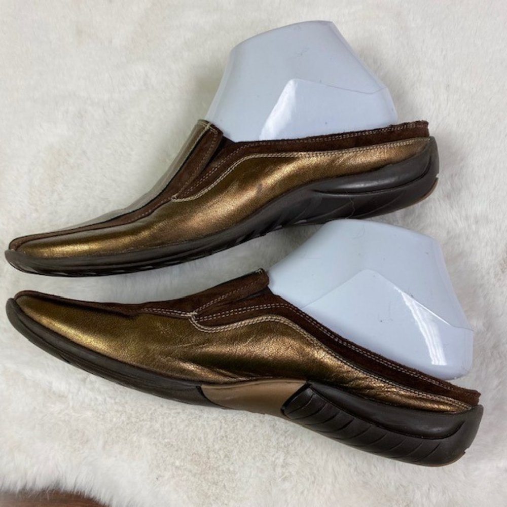 Sesto Meucci Leather Mules, size 9 - Picture 8 of 12
